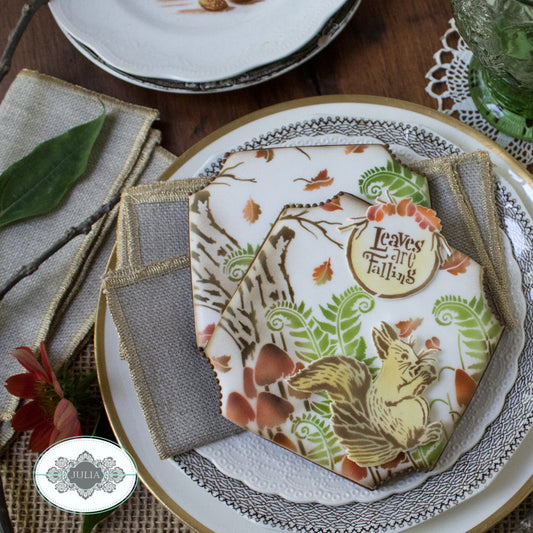 Fall is Calling Dynamic Duos Fall Cookie Stencil Set