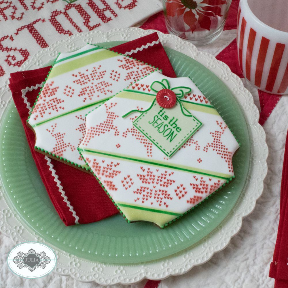 Peace Love and Joy Dynamic Duos Cookie Stencil Set