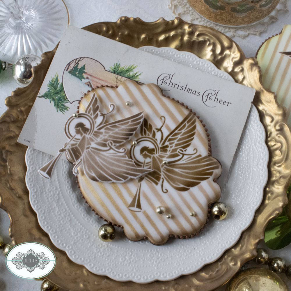 Joyeux Noel Dynamic Duos Cookie Stencil Set
