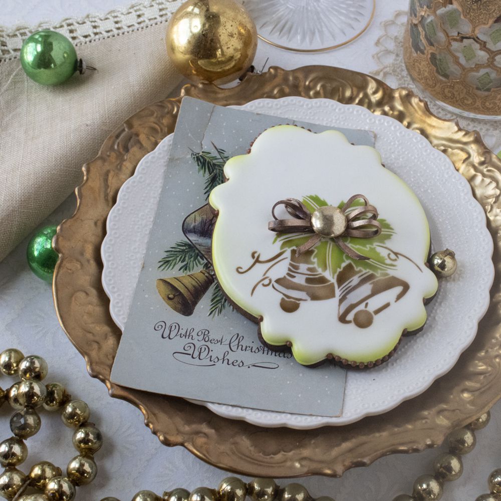 Joyeux Noel Dynamic Duos Cookie Stencil Set