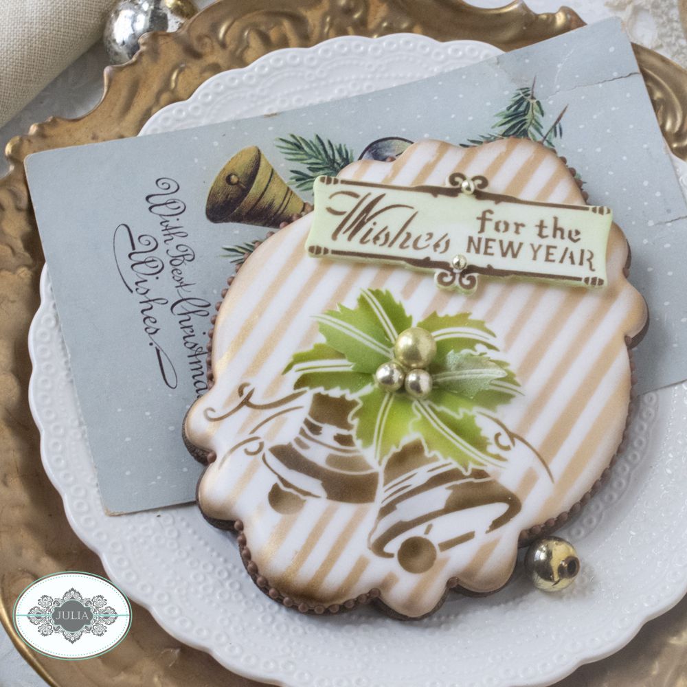 Joyeux Noel Dynamic Duos Cookie Stencil Set