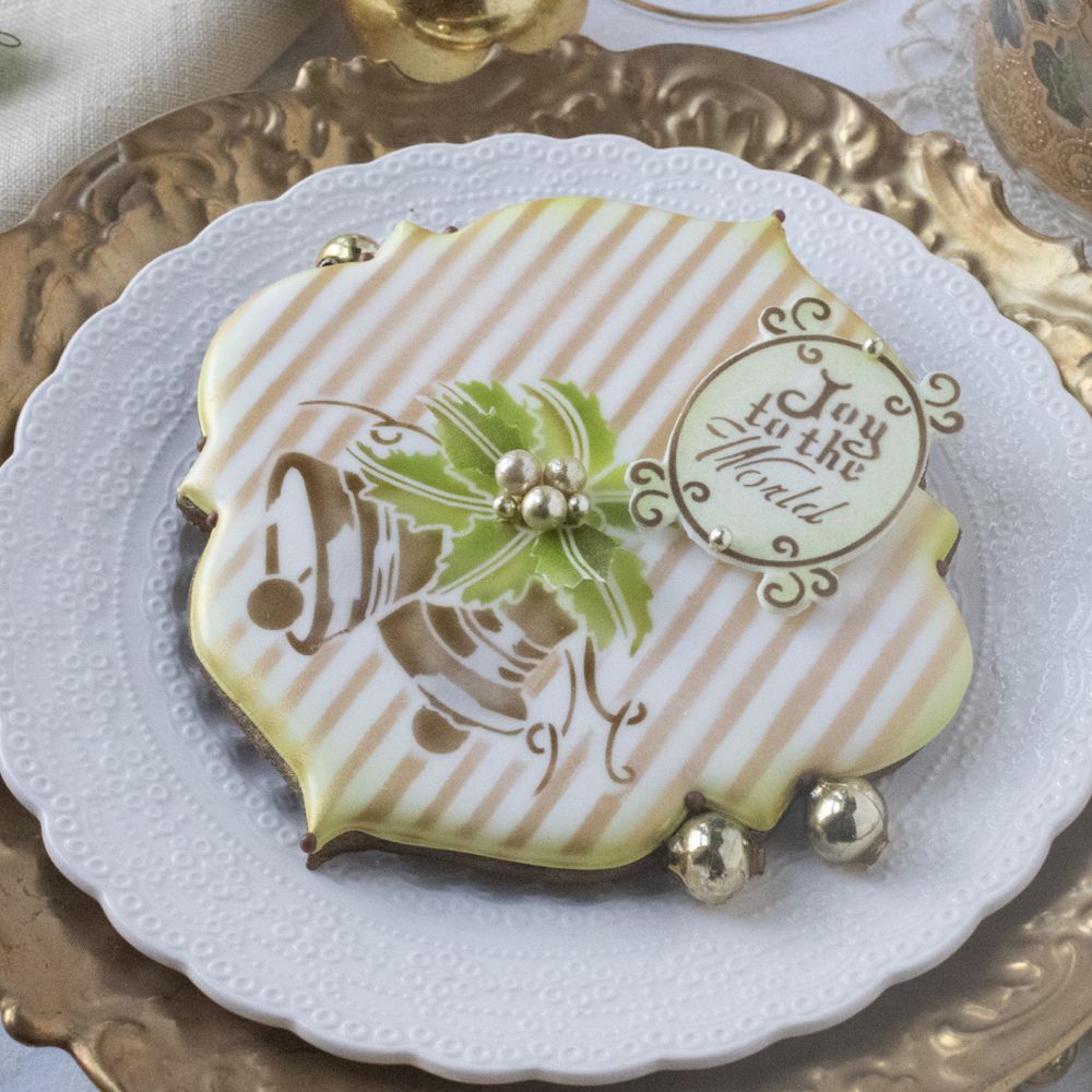 Joyeux Noel Dynamic Duos Cookie Stencil Set