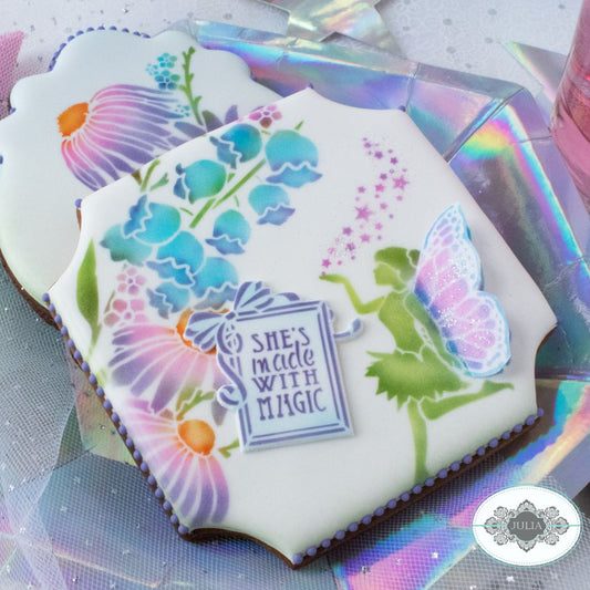 Magic Wishes Dynamic Duos Cookie Stencil Set