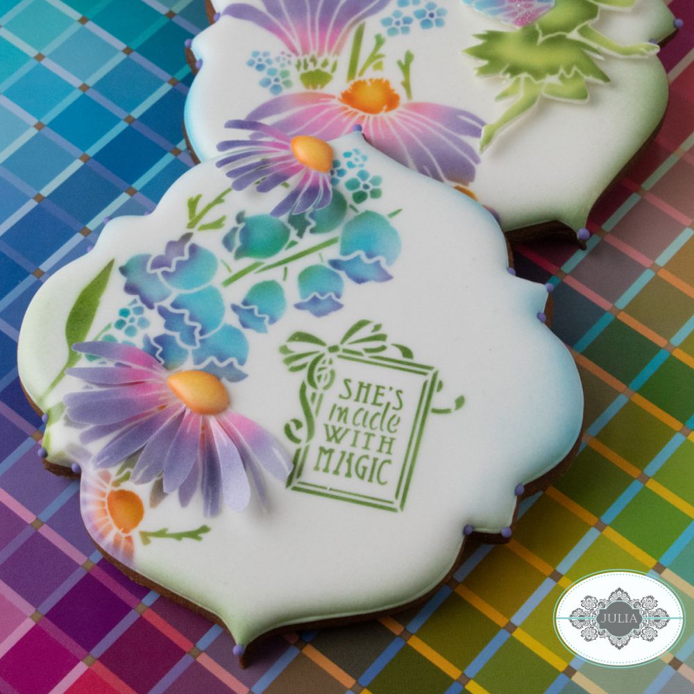 Magic Wishes Dynamic Duos Cookie Stencil Set