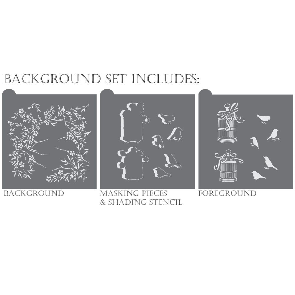 Song of Spring Dynamic Duos Cookie Stencil Set