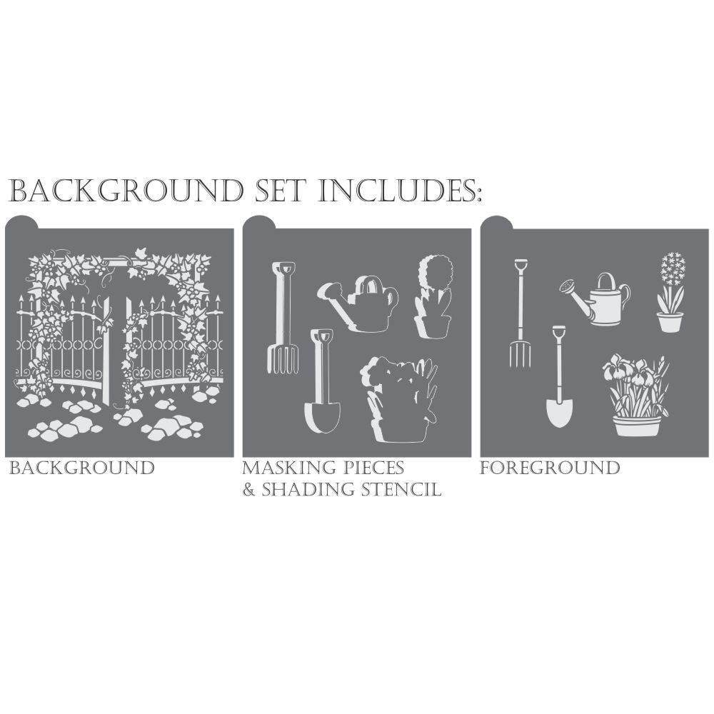 How Does Your Garden Grow Dynamic Duos Cookie Stencil Set
