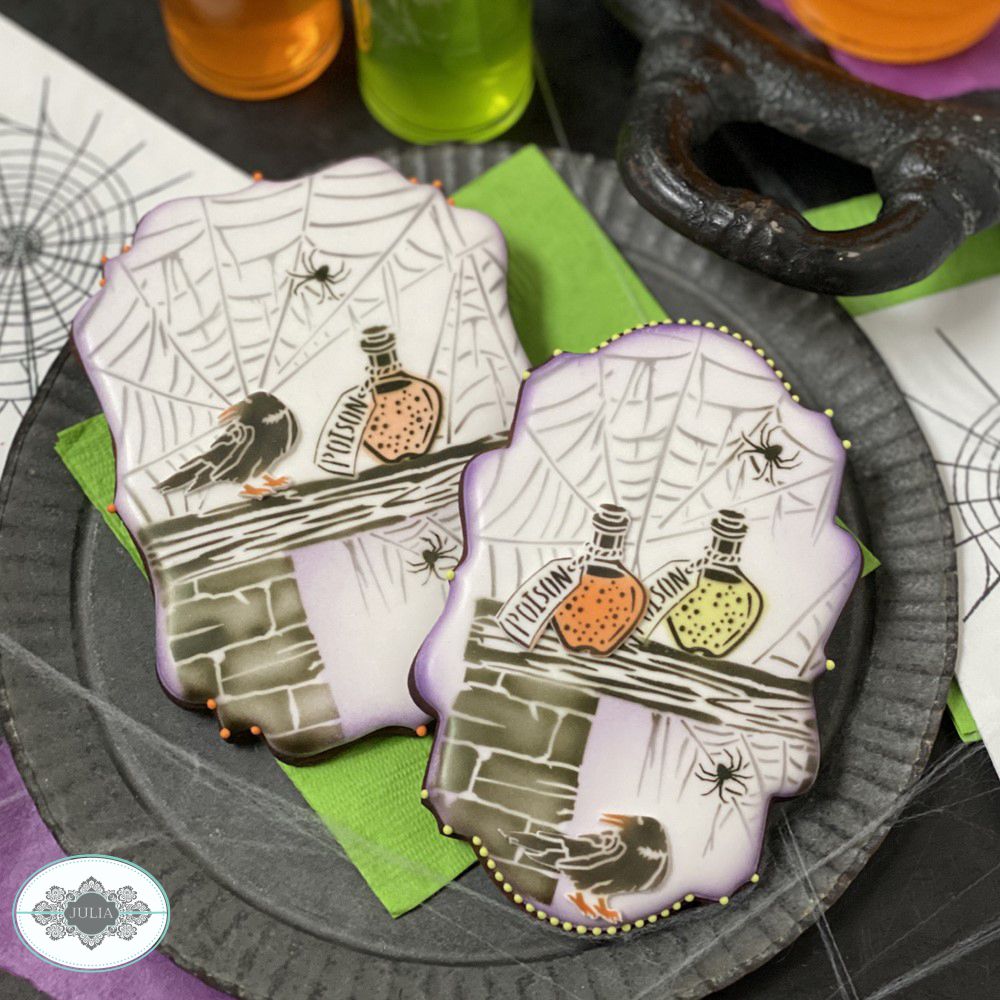 Home Spooky Home Dynamic Duos Cookie Stencil Set