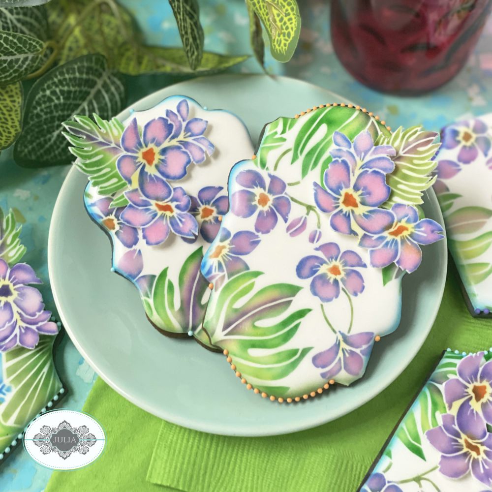 Slice of Paradise Dynamic Duos Cookie Stencil Set