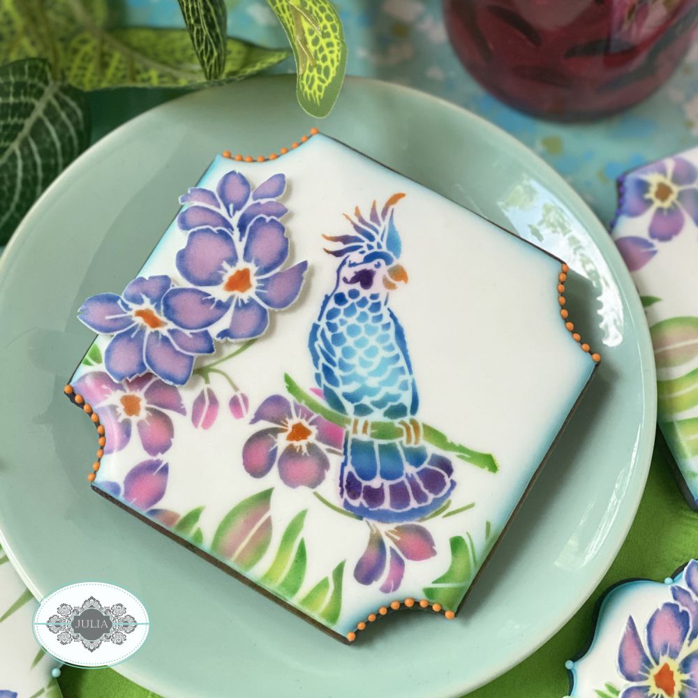 Slice of Paradise Dynamic Duos Cookie Stencil Set