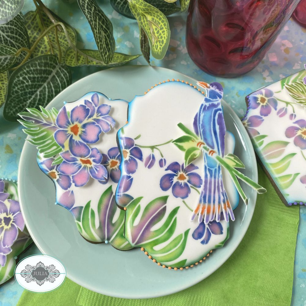 Slice of Paradise Dynamic Duos Cookie Stencil Set