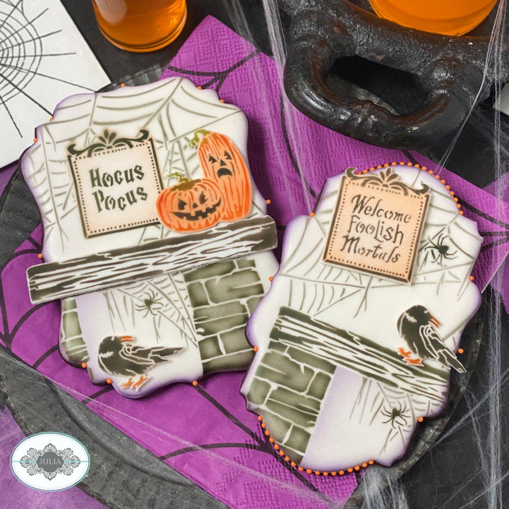 Home Spooky Home Dynamic Duos Cookie Stencil Set
