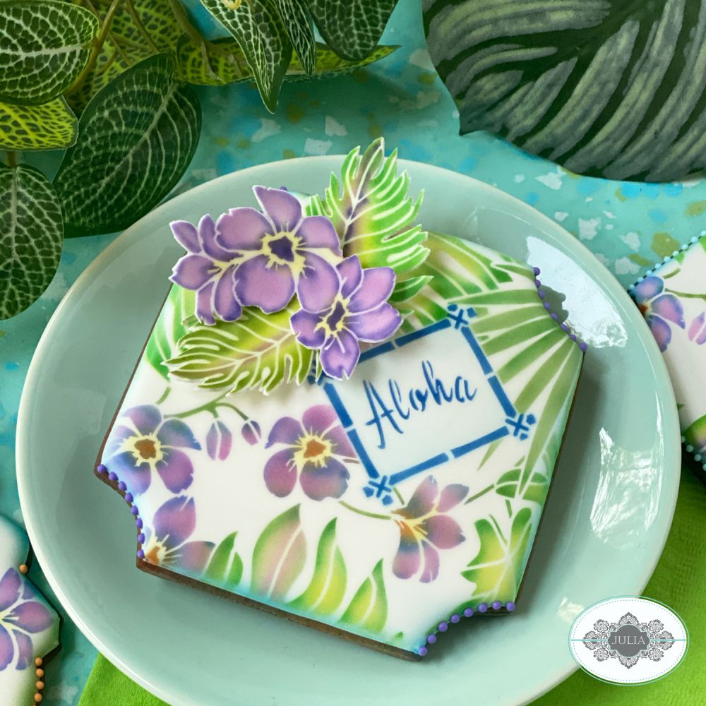 Slice of Paradise Dynamic Duos Cookie Stencil Set