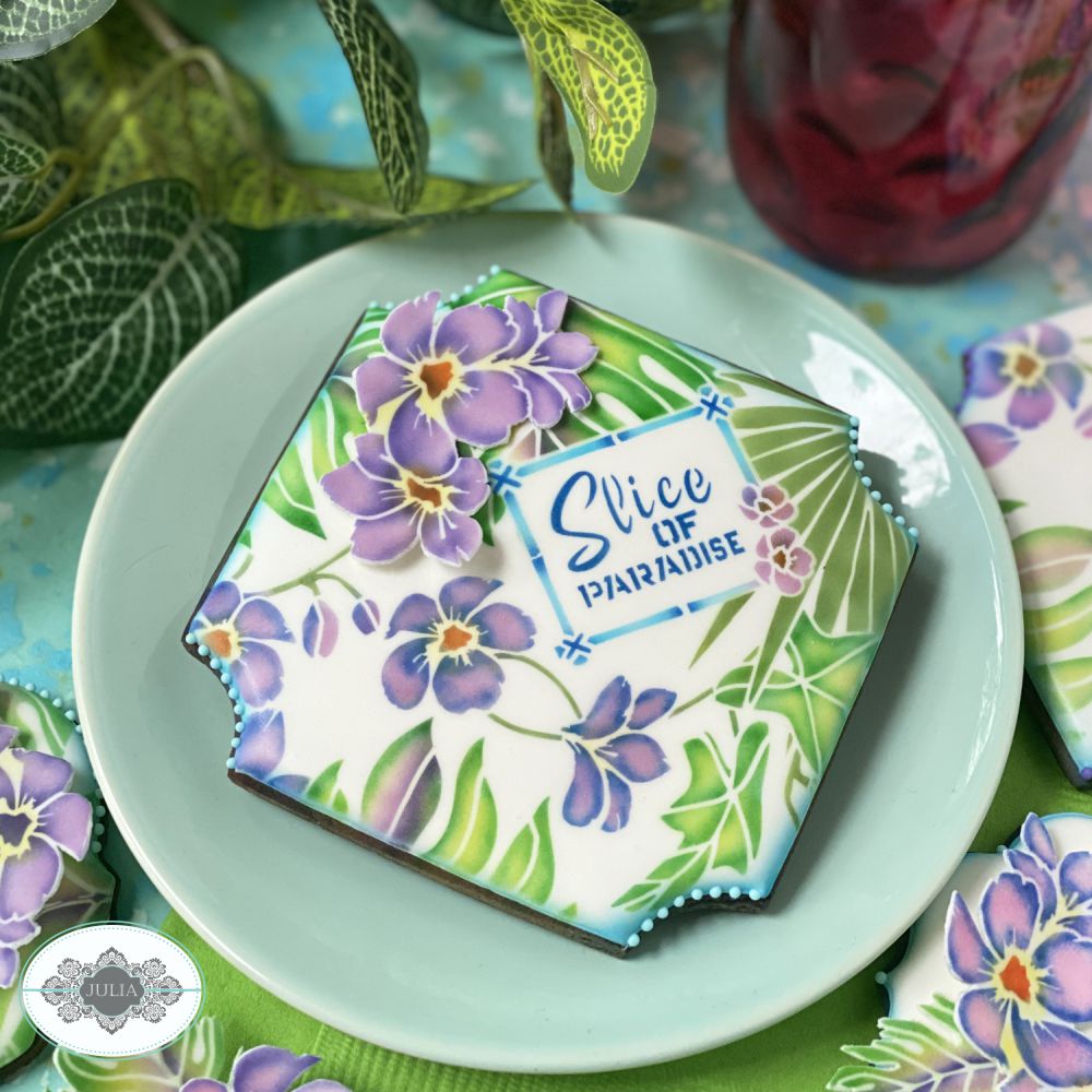 Slice of Paradise Dynamic Duos Cookie Stencil Set