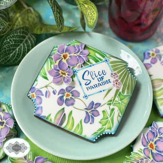 Slice of Paradise Dynamic Duos Cookie Stencil Set