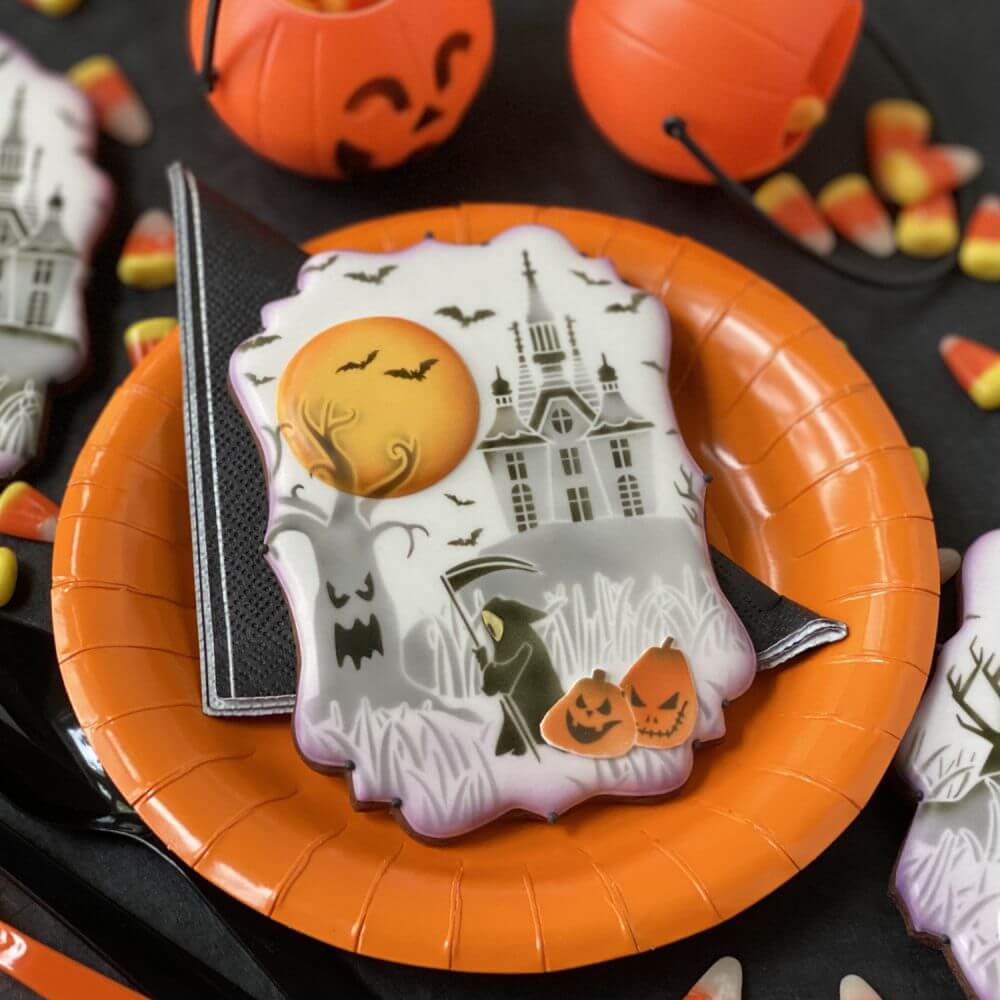 A Haunting We Will Go Dynamic Duos Cookie Stencil Set