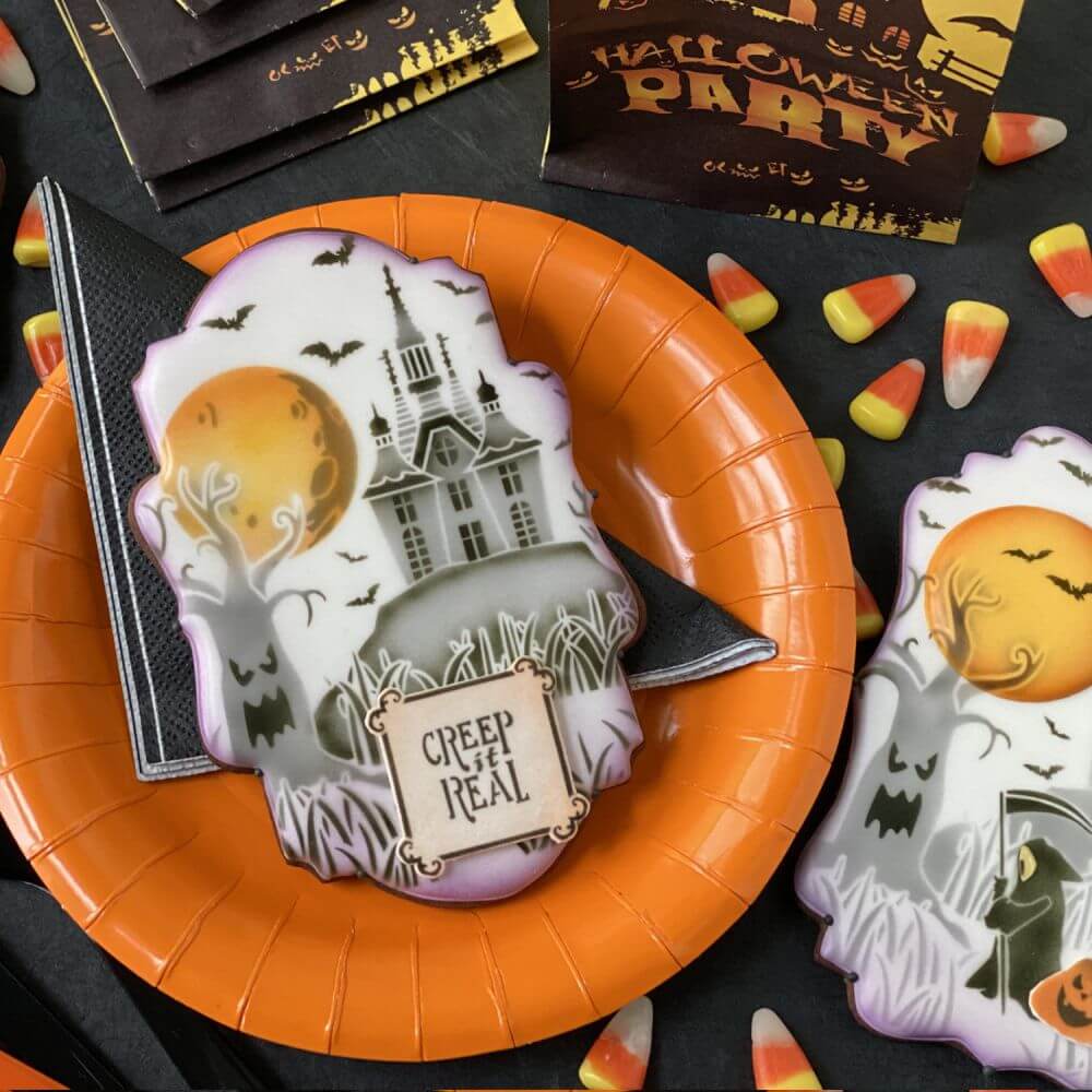 A Haunting We Will Go Dynamic Duos Cookie Stencil Set