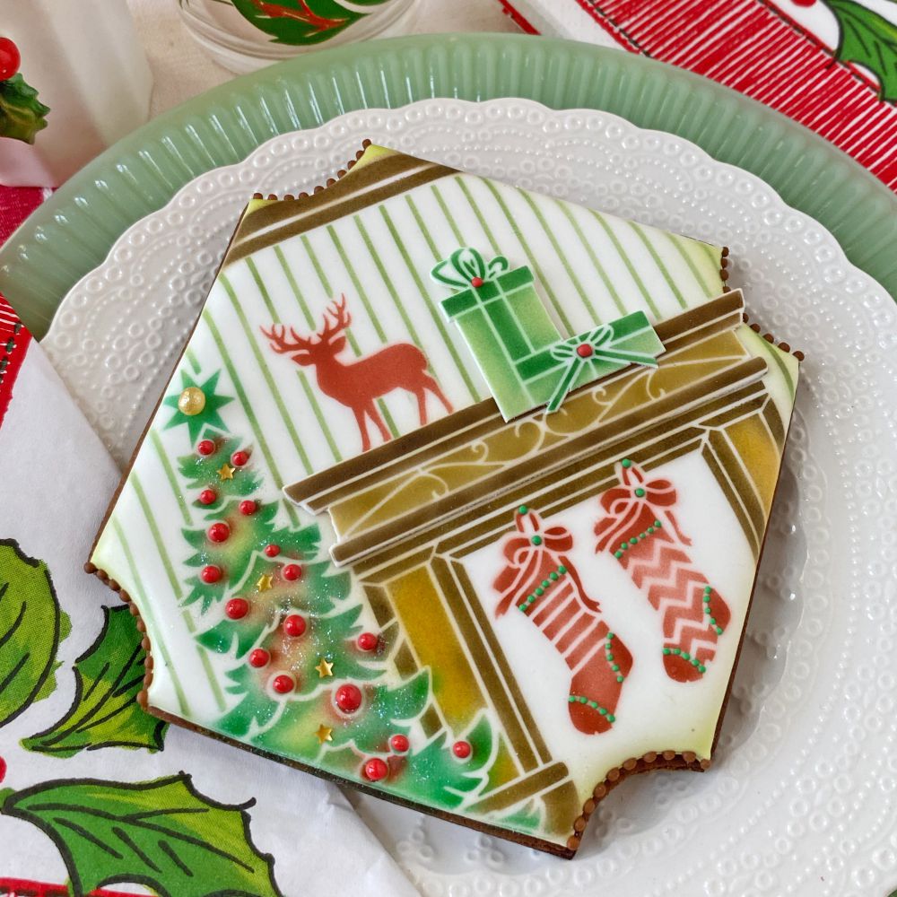 To All a Good Night Dynamic Duos Cookie Stencil Set