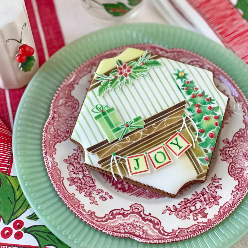 To All a Good Night Dynamic Duos Cookie Stencil Set