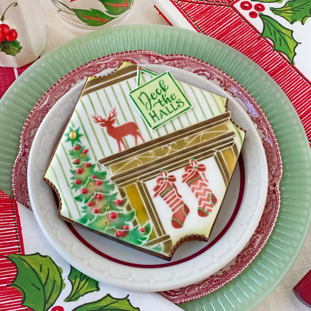 To All a Good Night Dynamic Duos Cookie Stencil Set