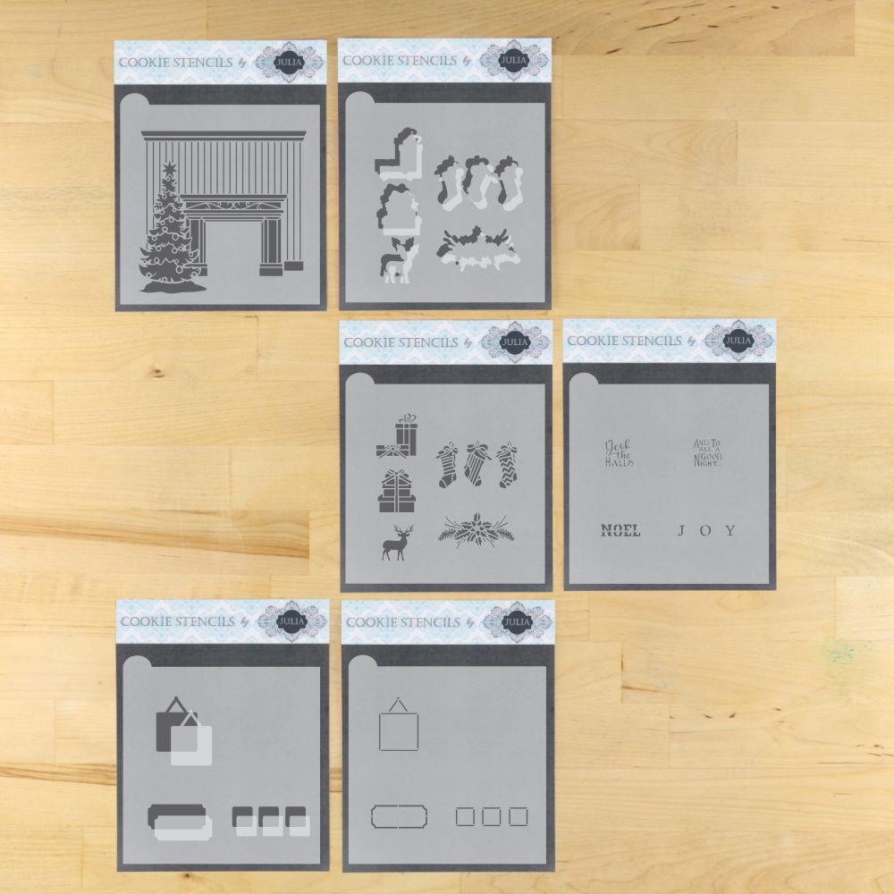 To All a Good Night Dynamic Duos Cookie Stencil Set