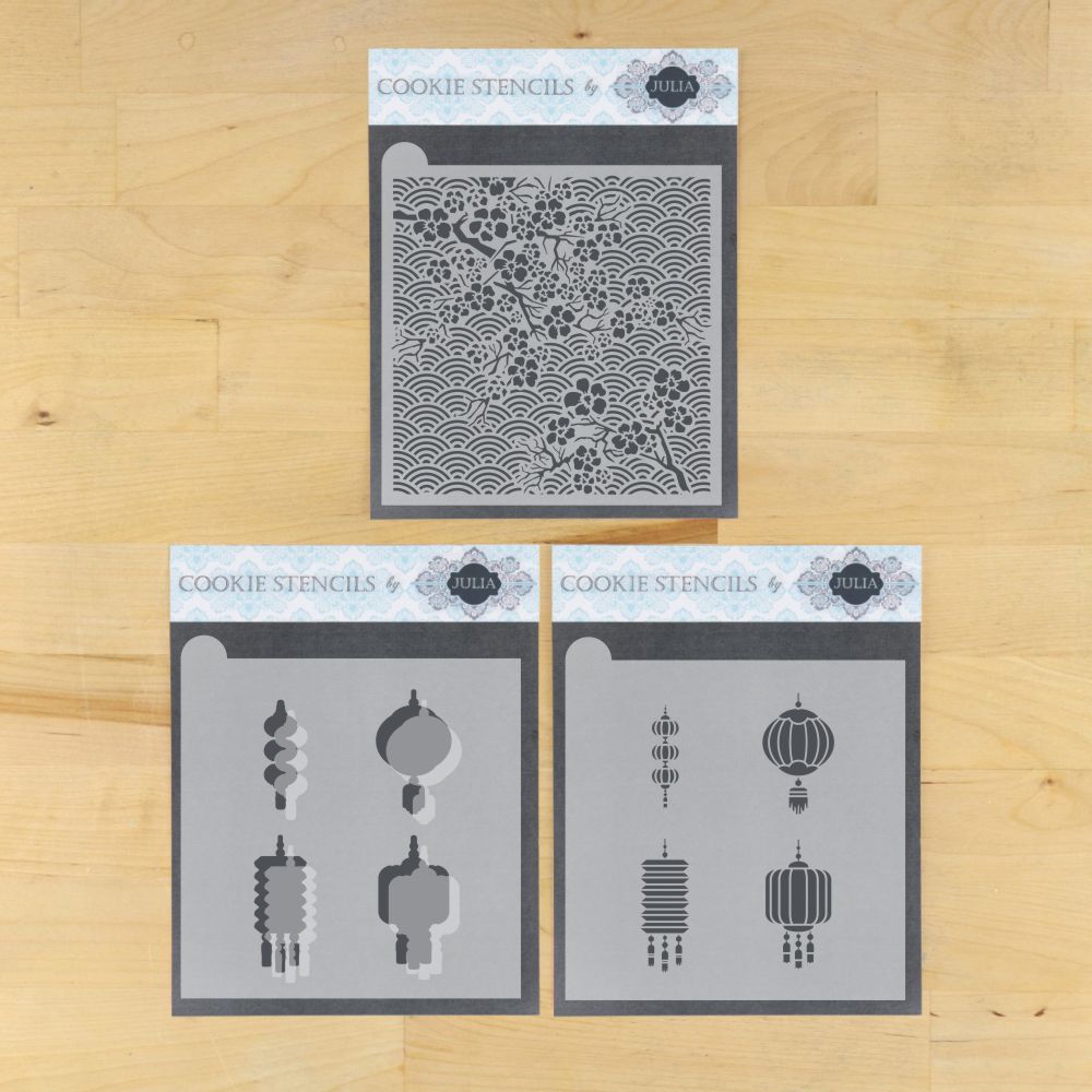 Chinese New Year Dynamic Duos Cookie Stencil Set