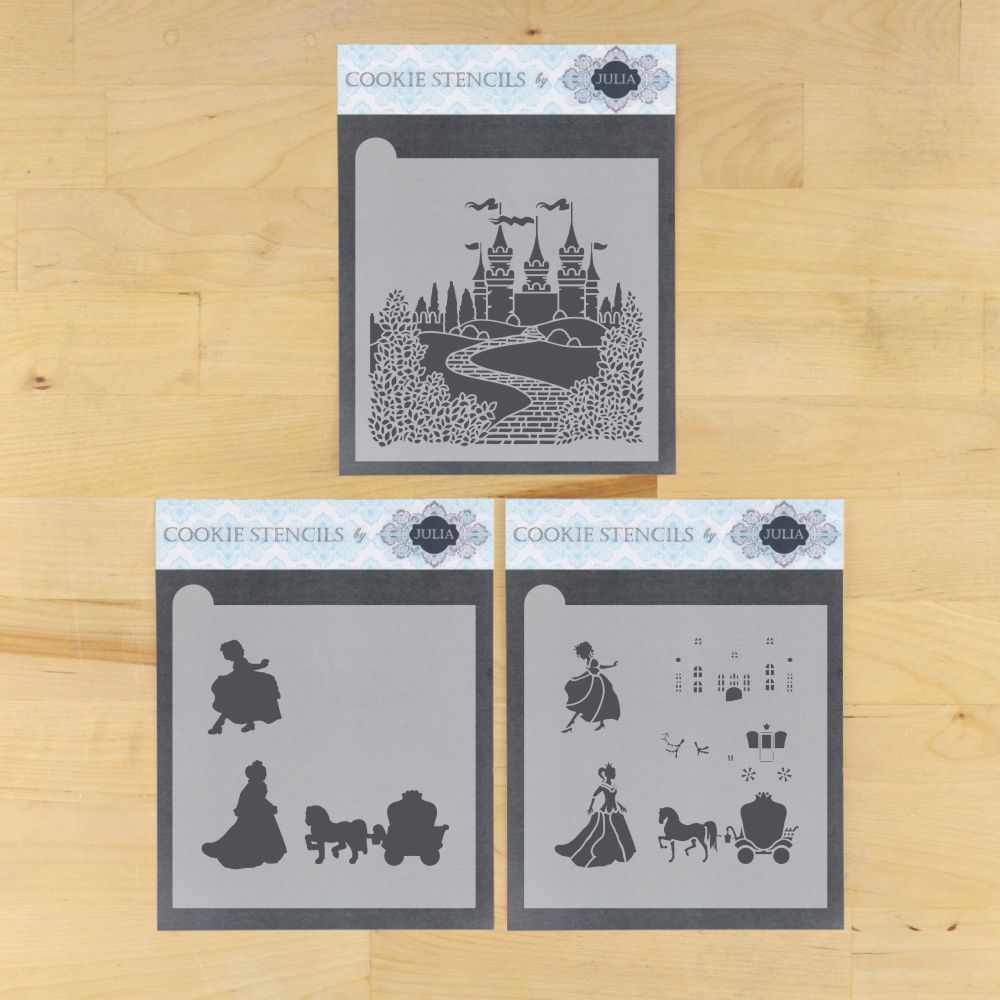 Fairest of Them All Dynamic Duos Cookie Stencil Set