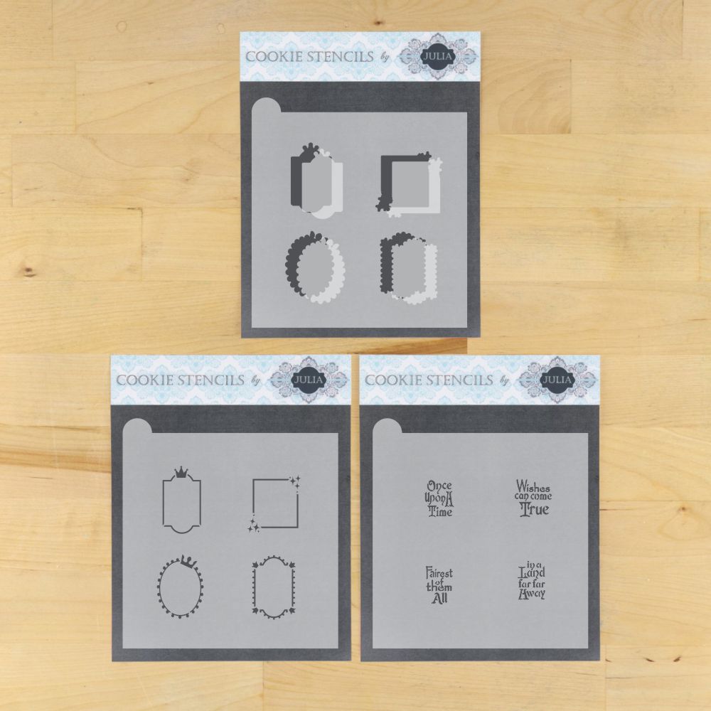 Fairest of Them All Dynamic Duos Cookie Stencil Set