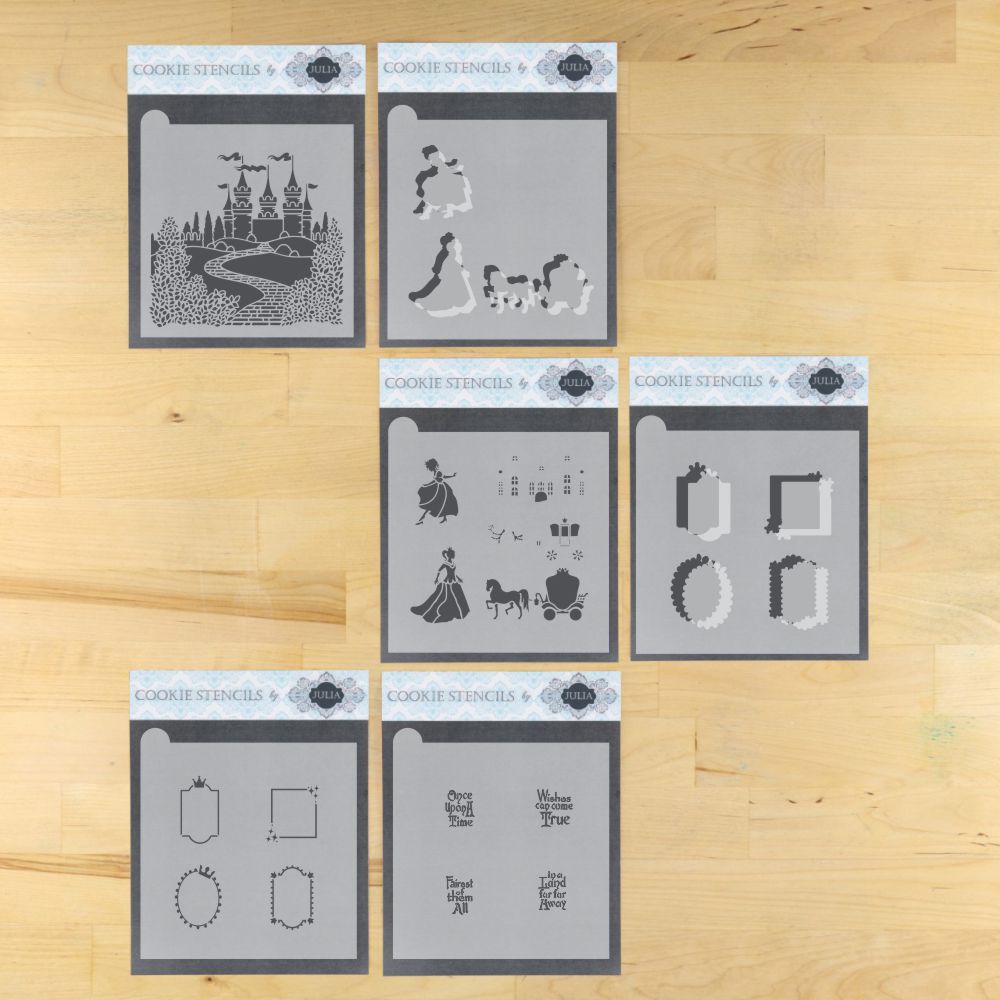 Fairest of Them All Dynamic Duos Cookie Stencil Set