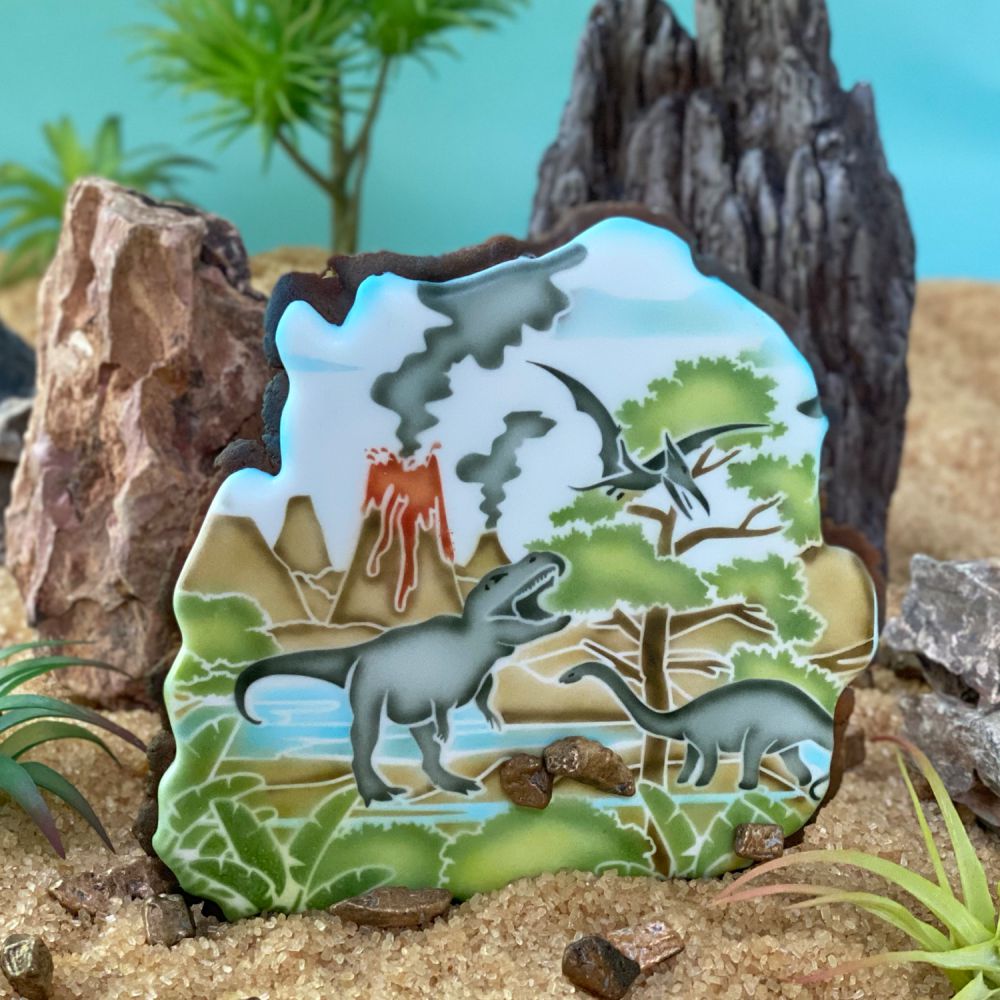 Chomp Stomp Roar Dynamic Duos Cookie Stencil Set