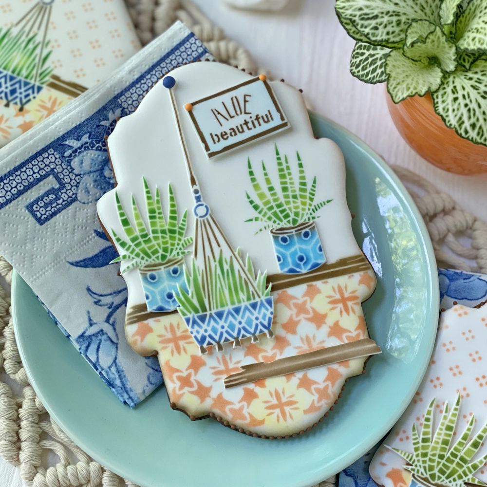 Aloe Beautiful Dynamic Duos Cookie Stencil Set