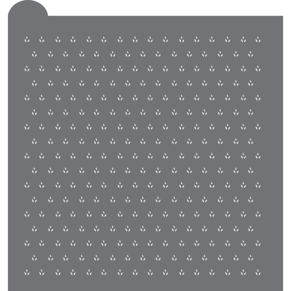Ears of Wheat Dynamic Duos Background Cookie Stencil