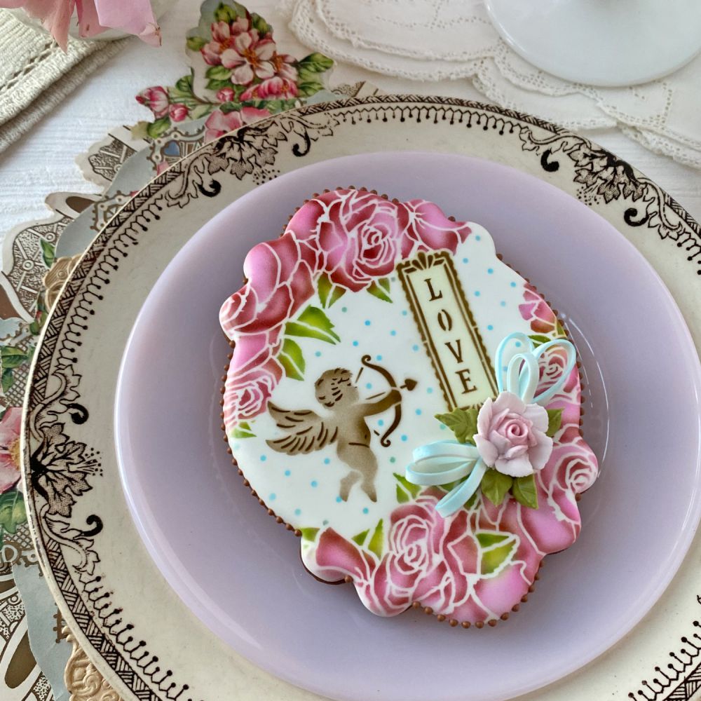 Love Cookie Decorated by Julia Usher