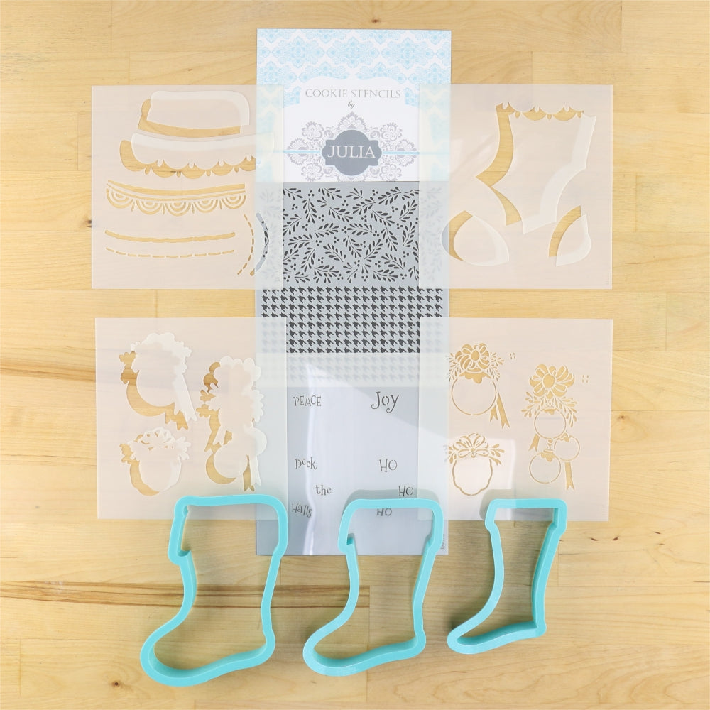 Christmas Stocking Cookie Decorating Project Kit