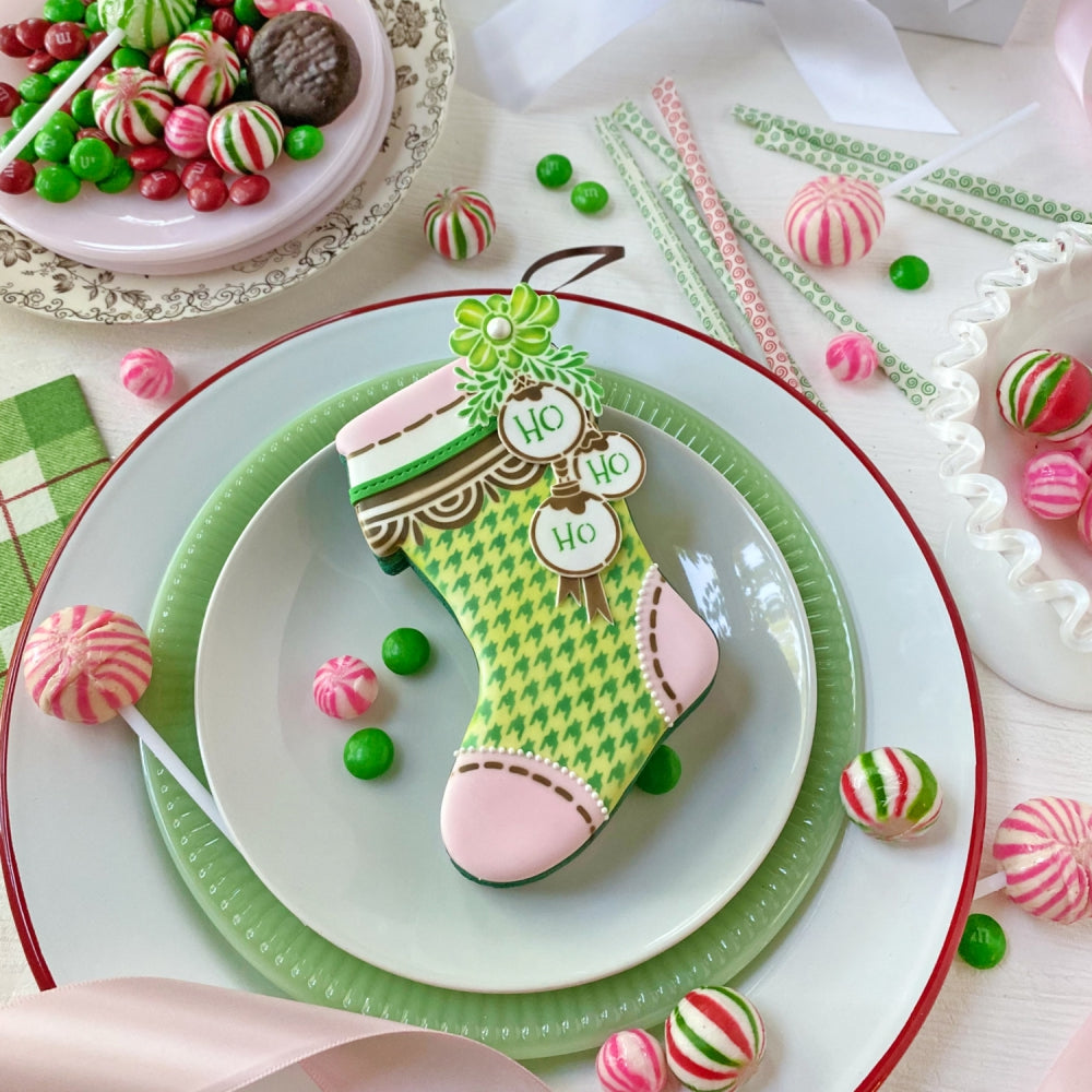 Christmas Stocking Dynamic Duos Cookie Stencil Set