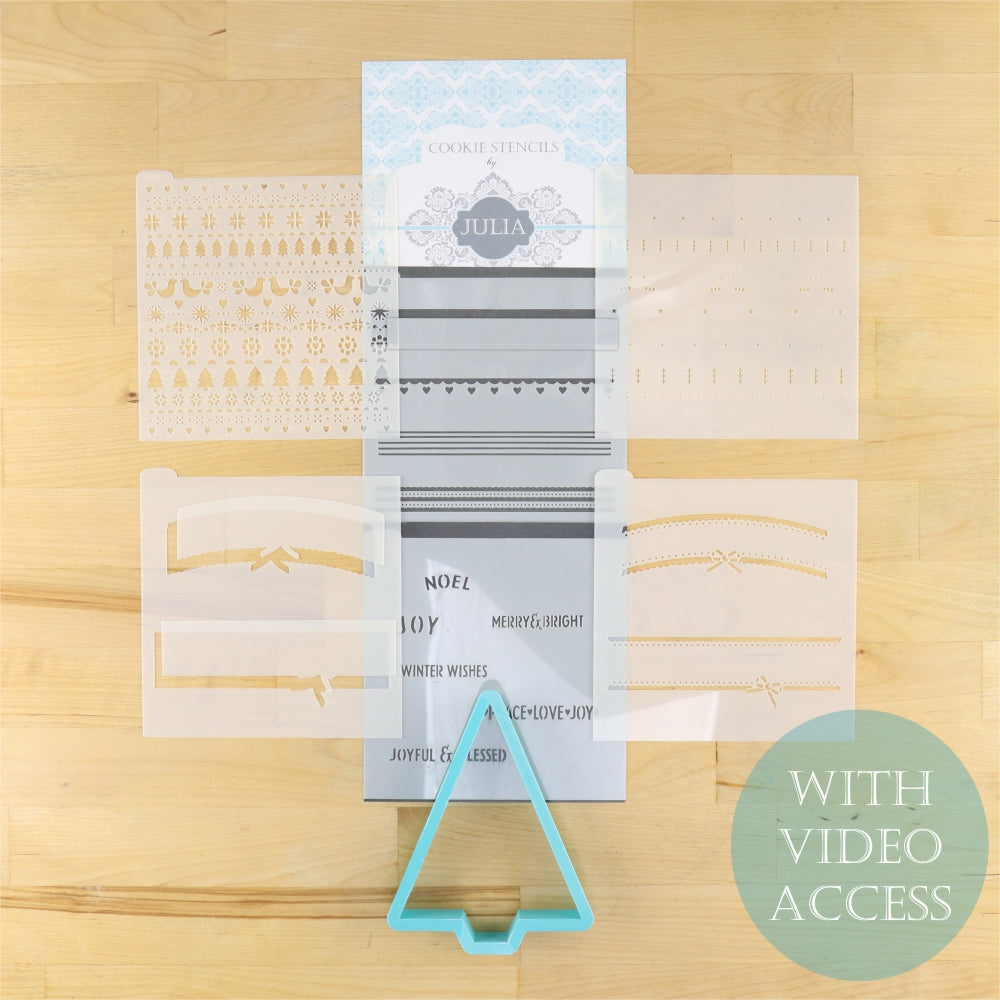 Julia's Kitchen Club Scandinavian Christmas Tree Project Kit