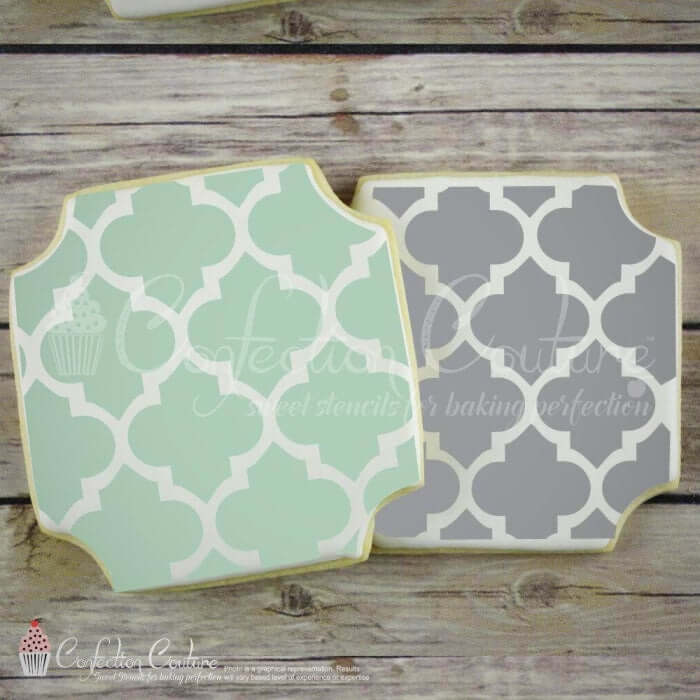 Agadir Background Cookie Stencil Background