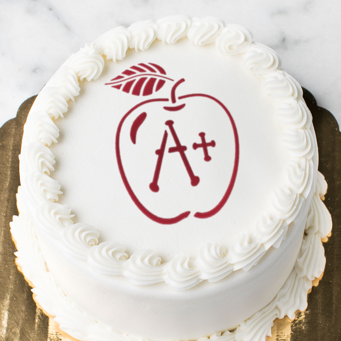 ABC's and 123's Cake Top Stencil Trio