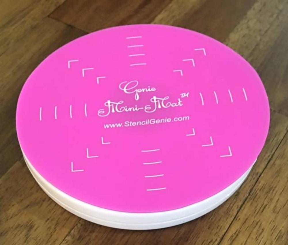 Stencil Genie Turntable MiniMats for your Stencil Genie Turntable! Decorate with Ease!
