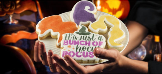 Decorate Hocus Pocus Inspired Halloween Cookies