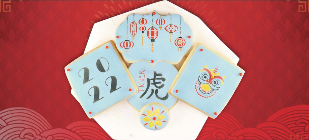 Chinese New Year Cookie Stencils by Confection Couture