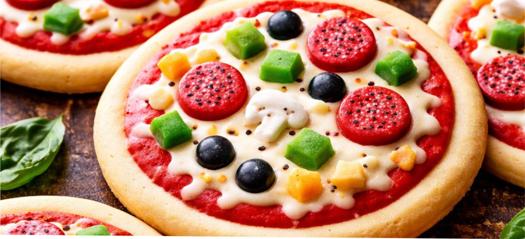 How to Make Mini Pizza Sugar Cookies - National Pizza Day!