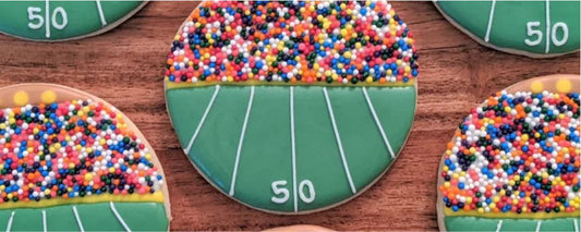 How to Make Football Field Cookies