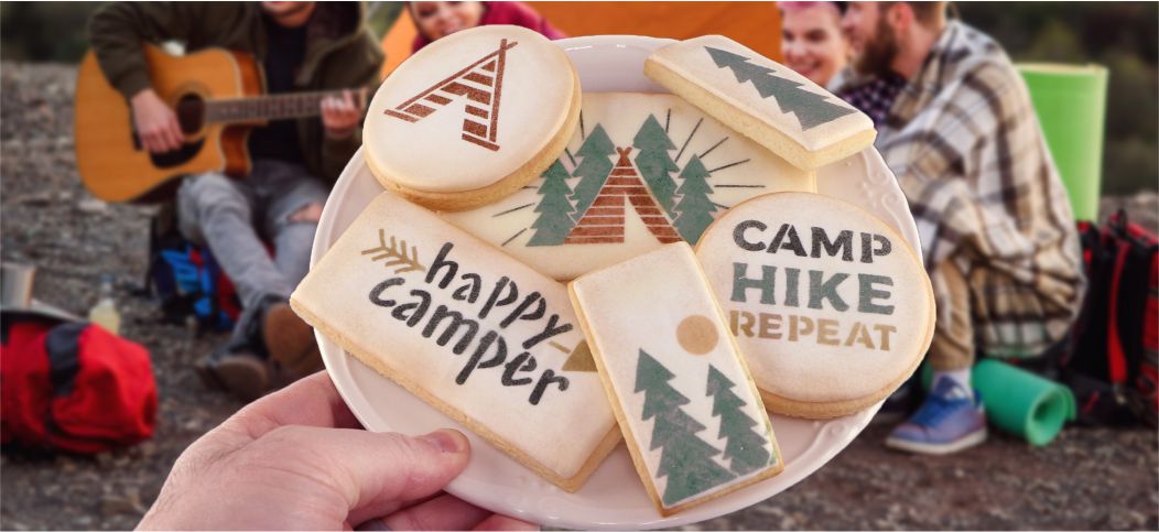 Delight Any Outdoorsman With Happy Camper Cookies!