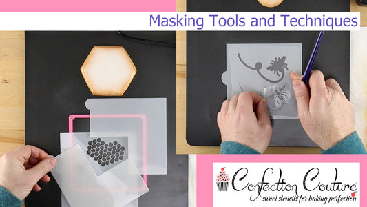 Confection Couture's Stencil Masking Techniques