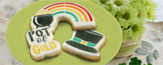 Festive Pot of Gold Cookies for St. Patrick's Day!