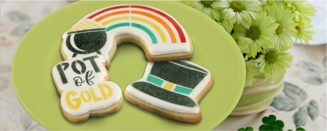 Festive Pot of Gold Cookies for St. Patrick's Day!