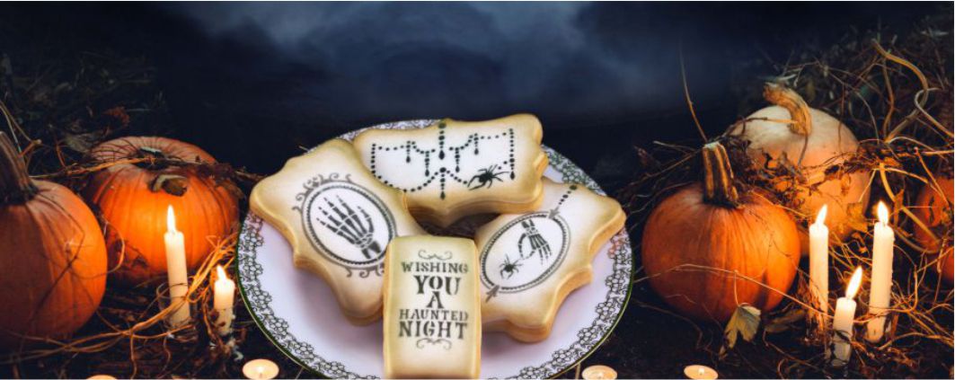 Wishing You a Haunted Night Cookie Tutorial