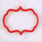 Madrid 2 Plaque Cookie Cutter