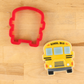 3D Printed School Bus Cutter and School Bus Shaped Cookie Cutter