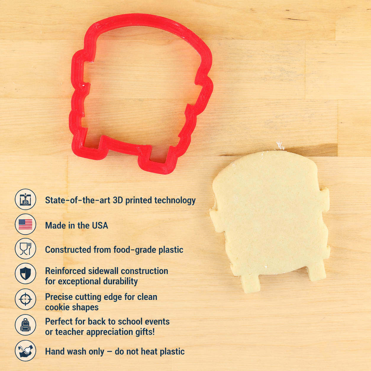 Highlights for School Bus Cookie Cutter 